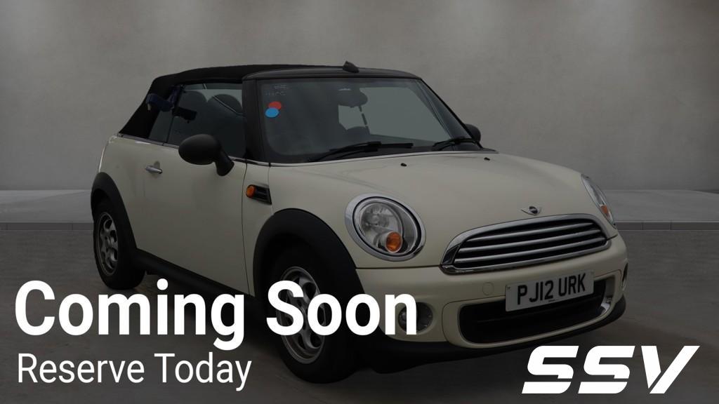 MINI Convertible 1.6 One Convertible 2dr Petrol Manual Euro 5 (98 ps)