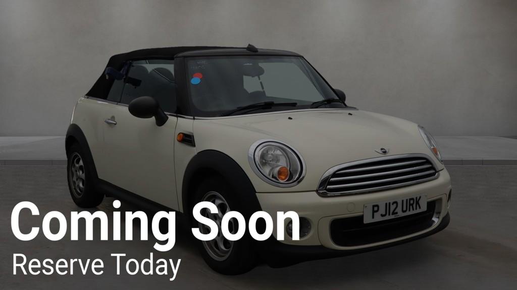 MINI Convertible 1.6 One Convertible 2dr Petrol Manual Euro 5 (98 ps)