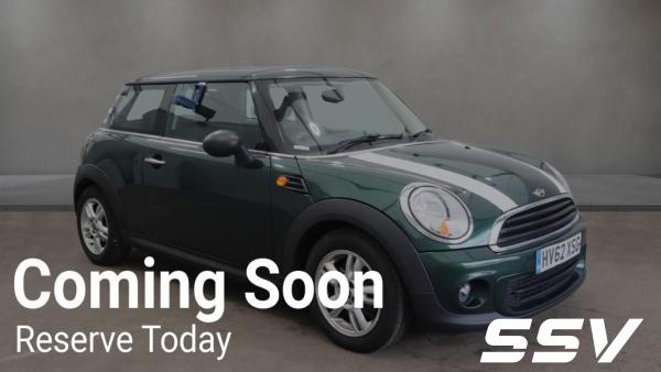 MINI Hatch 1.6 One Hatchback 3dr Petrol Manual Euro 5 (98 ps)