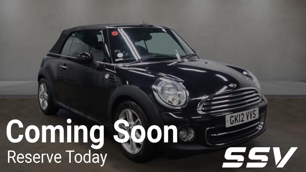 MINI Convertible 1.6 Cooper Convertible 2dr Petrol Manual Euro 5 (s/s) (122 ps)