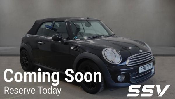 MINI Convertible 1.6 Cooper Convertible 2dr Petrol Manual Euro 5 (s/s) (122 ps)