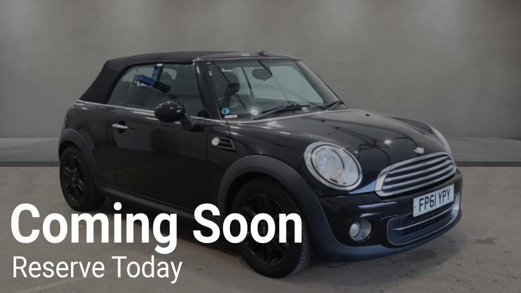 MINI Convertible 1.6 Cooper Convertible 2dr Petrol Manual Euro 5 (s/s) (122 ps)