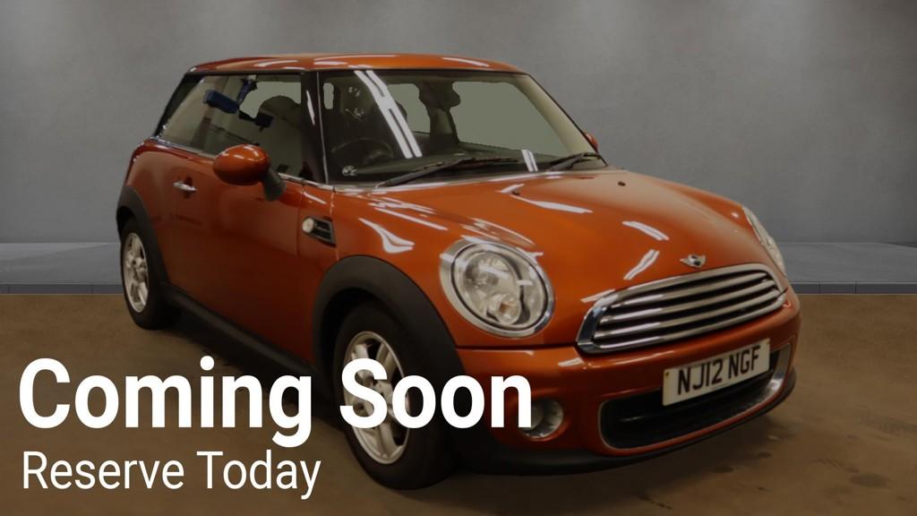 MINI Hatch 1.6 One Hatchback 3dr Petrol Manual Euro 5 (98 ps)