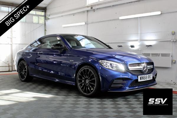 Mercedes-Benz C Class 3.0 C43 V6 AMG (Premium Plus) Coupe 2dr Petrol G-Tronic+ 4MATIC Euro 6 (s/s) (390 ps)